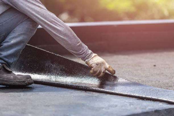 Professional Waterproofing technician working in Lincoln, AL